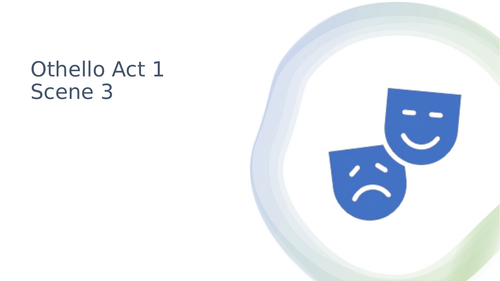 Othello Act 1 Scene 3