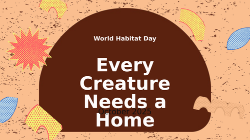 World Habitat Day Assembly PowerPoint – KS1 & KS2 | Homes, Habitats ...