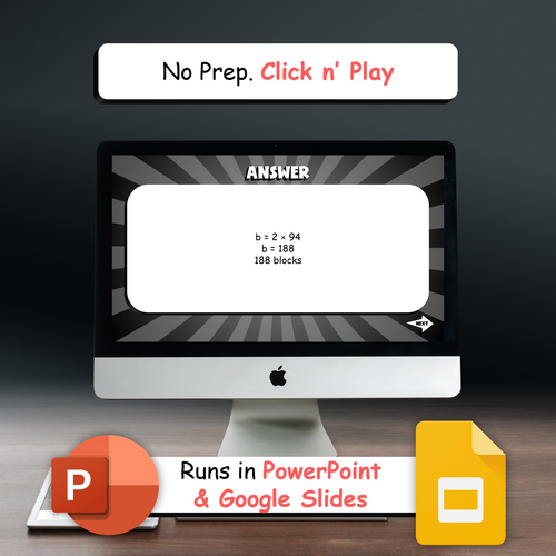Equations with Symbols Word Problems BUMP Maths Game | No-Prep Year 6 ...