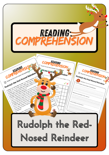Reading Comprehension - Rudolph the Red-Nosed Reindeer + Solutions ...
