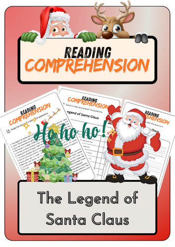 Reading Comprehension - The Legend of Santa Claus + Solutions ...