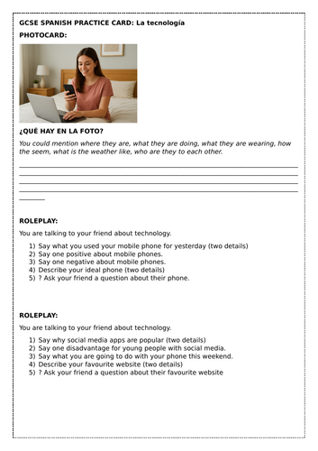 AQA GCSE Spanish Exam Practice Pack