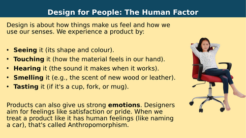 GCSE D&T: Ergonomics and Anthropometrics – Human Factors in Design ...
