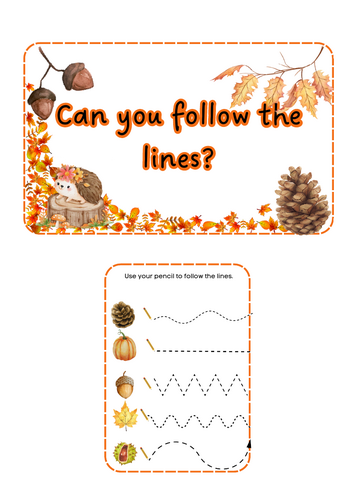 Autumn - Pencil control