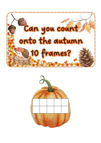 Autumn - 10 frames counting
