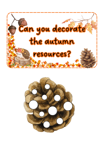 Autumn - Decorate pictures