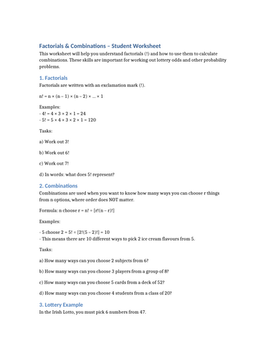 TY Maths Full Year Plan & Resources | Teaching Resources