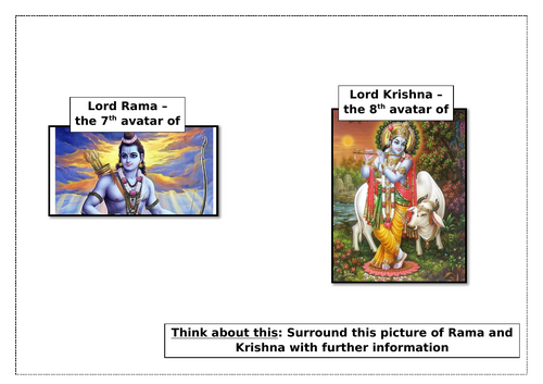 What significance do the avatars of Vishnu have in Hinduism? | Teaching ...