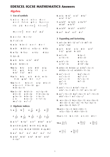 Edexcel IGCSE revision questions and answers | Teaching Resources