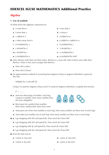 Edexcel IGCSE revision questions and answers | Teaching Resources