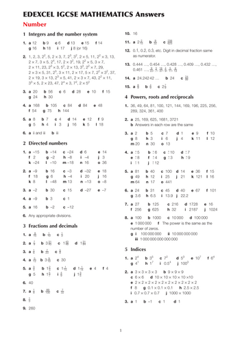 Edexcel IGCSE revision questions and answers | Teaching Resources