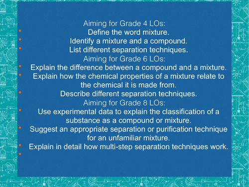 AQA GCSE Chemistry C1.3 Separating Mixtures (Updated 2026) | Editable ...