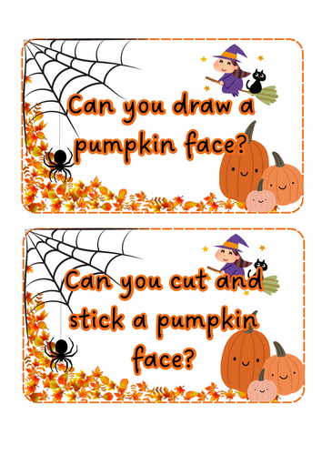 Halloween - Pumpkin fine motor