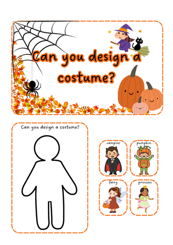Halloween - Design a Costume