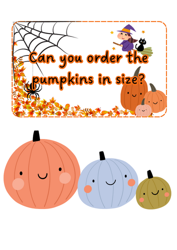 Halloween - Order the pumpkins