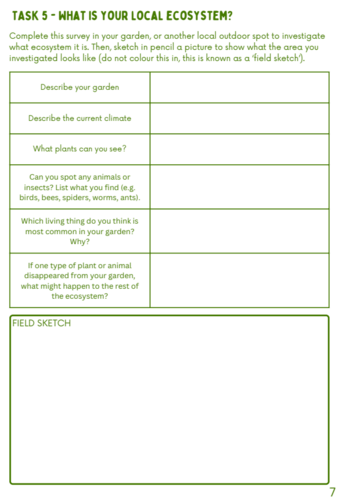 KS3 Y7 Homework Booklet for the Year | Teaching Resources