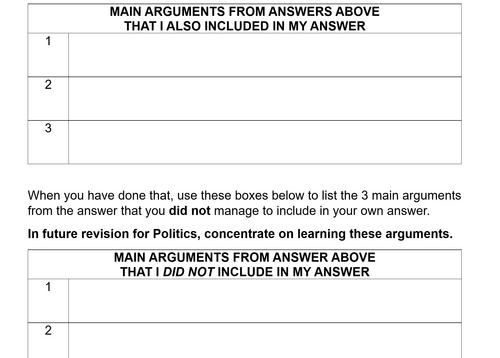 AQA A Level Politics Model Answers - Full Papers - Paper 3 - 2021 ...