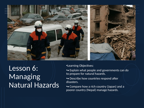 Ks3 Natural Hazards Managing Natural Hazards Teaching Resources