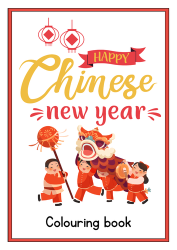 Chinese New Year - Colouring Activity