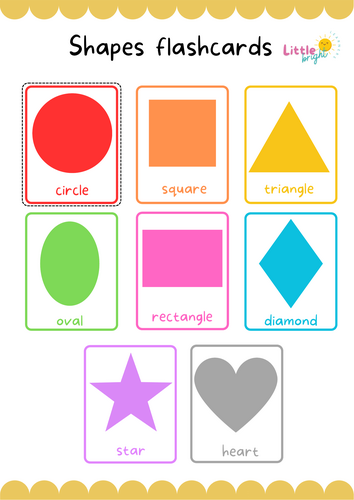 Shapes Flash Card