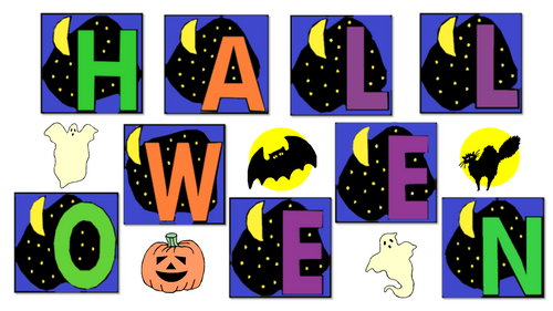 Halloween Banner to Make EYFS and KS1 | Teaching Resources