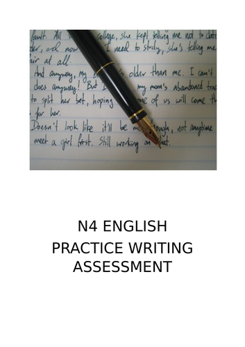 National 4 N4 English Reading and Writing Term Unit | Teaching Resources