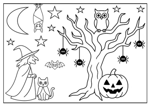 A Halloween Story for EYFS and KS1 | Teaching Resources