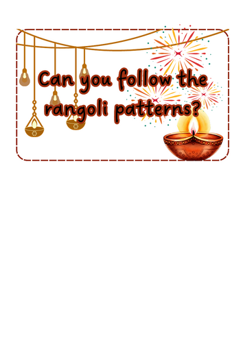 Diwali rangoli patterns