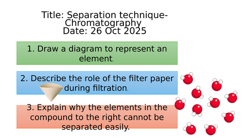 KS3/4- Chromatography