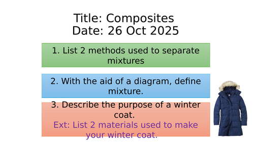 KS3/4- Composites