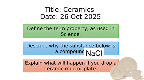 KS3/4- Ceramics