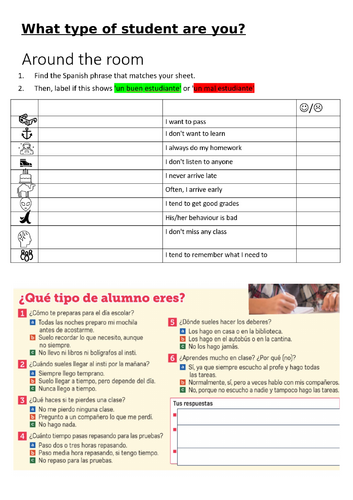 A Clase School Module GCSE AQA Spanish lesson bundle with resources and ...