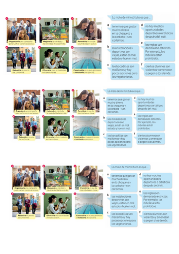 A Clase School Module GCSE AQA Spanish lesson bundle with resources and ...