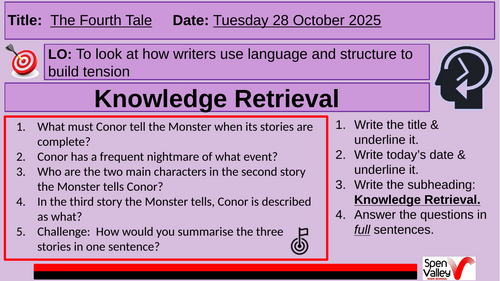 A Monster Calls English Key Stage 3 Unit of Work | Teaching Resources