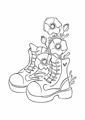 Remembrance colouring pictures