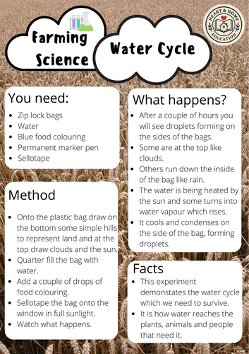 Farm Science Experiments for Kids | STEM Activities for School ...