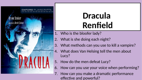 Dracula (Play) - Renfield (Act 3 Scene 1&2)