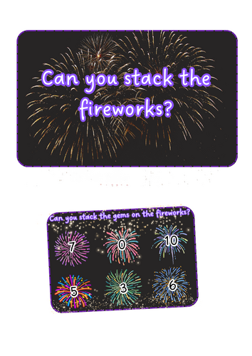 Bonfire Night - Firework stacks