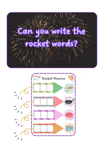 Bonfire Night - Rocket phonics CVC