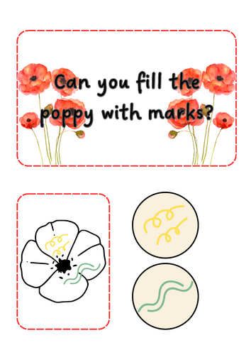 Remembrance Day - Mark making