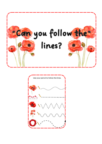 Remembrance Day - Pencil control