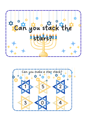 Hanukkah - Stack the stars