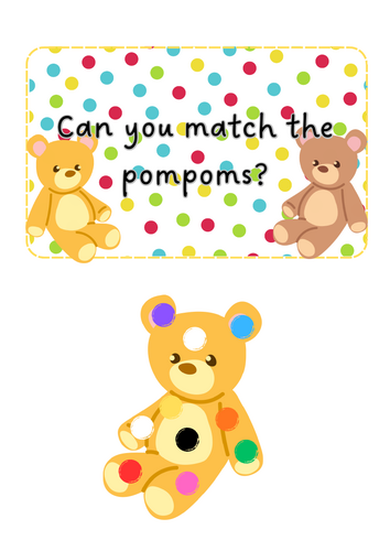 Pudsey - Pompom colour matching