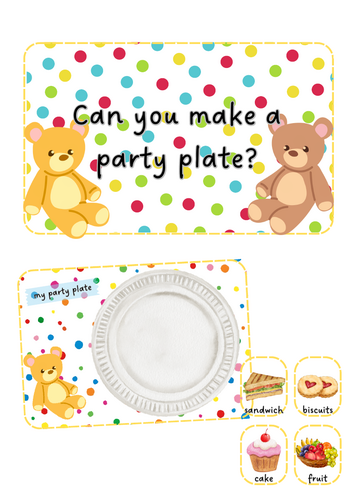 Pudsey - Party Plate Playdough