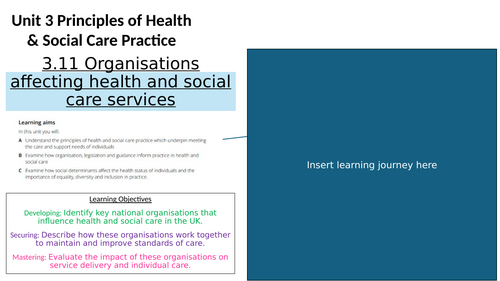 AAQ Health and Social Care Unit 3 - all lessons | Teaching Resources