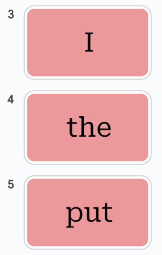 RWI Red word powerpoint | Teaching Resources