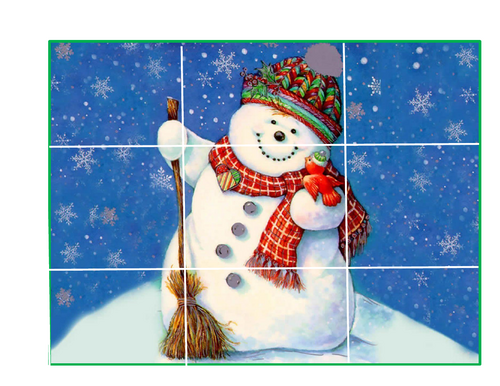 Engaging Christmas Puzzle Activity - Ready to Print!