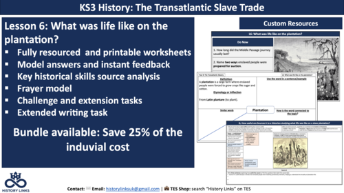 L6: What Was Life Like on the Plantation?