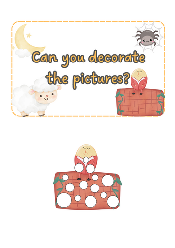 Nursery Rhymes - Loose parts
