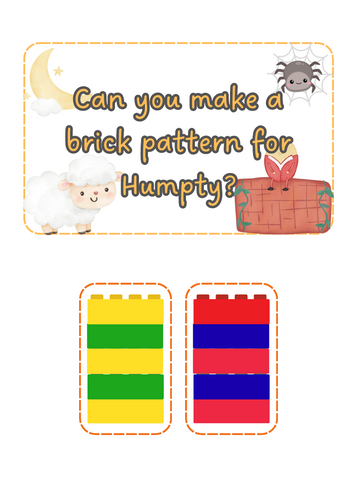 Nursery Rhymes - Humpty Lego patterns